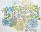 Dream - bubbles, lettering and repeating patterns