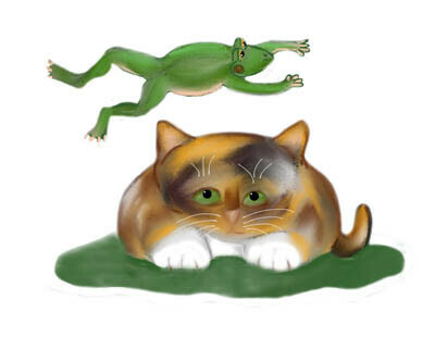 Leap Kitty played by Frog