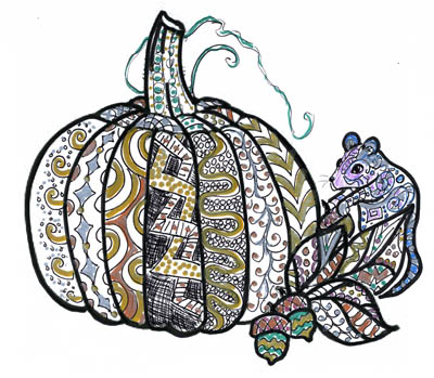 Pumpkin - Zen Ink